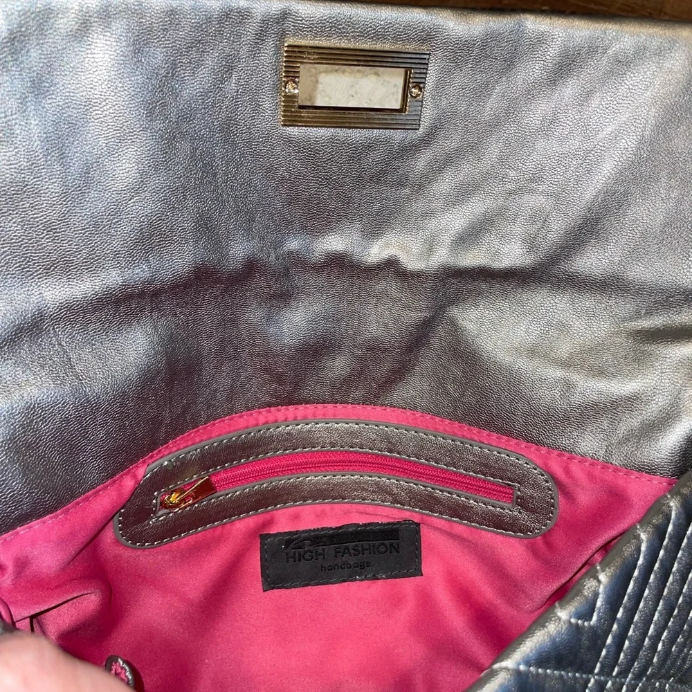 Vintage Silver Evening Purse - Picture 4 of 5